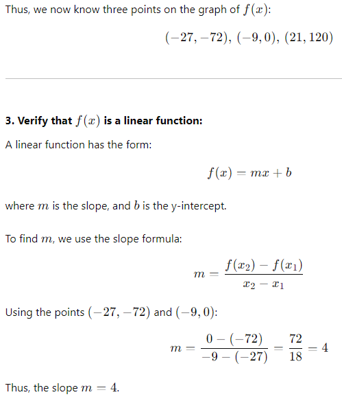 Advanced Math of the SAT Linear and Non-linear step-by-step solution explanations